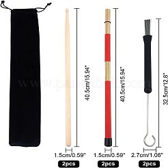 Набор барабанных палочек AJEW-WH0162-37