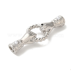 Стойка покрытие латунь паве черный кубический цирконий стрелки с кольцами звенья соединительные подвески&nbsp;KK-A229-14P