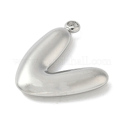 Colgantes iniciales de acero inoxidable 304&nbsp;STAS-S186-12V-P