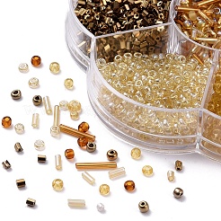 Стеклянные бусины прозрачного&nbsp;SEED-YW0001-45B