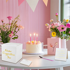 1 набор коробок для карточек с предложениями названий для вечеринок&nbsp;CBOX-SP0001-03