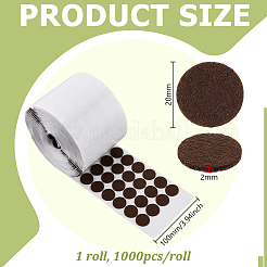 Наклейки из шерстяного фетра&nbsp;STIC-WH0003-52B-03