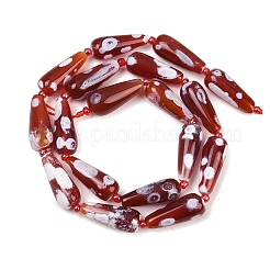 Природные пожары треск агат бисер нитей&nbsp;G-K393-F01-8x20