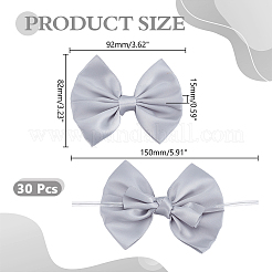 30 шт. бант из полиэстера&nbsp;DIY-AR0005-11B