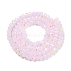 Стеклянные бусины с гальваническим покрытием &nbsp;LS-EGLA-A044-J3mm-L02