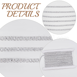 Ruban de dentelle de polyester en filigrane&nbsp;OCOR-CY0004-77A