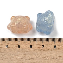 Светящиеся прозрачные акриловые бусины OACR-B031-19