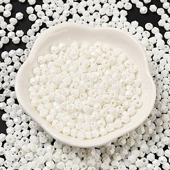 Выпечка расписных стеклянных бусин&nbsp;SEED-C004-01W