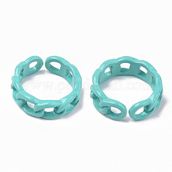 Anillos de aleación pintados con spray&nbsp;X-RJEW-T011-29F-RS
