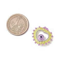 Стеклянные бусы подвески PALLOY-MZ00654-01