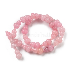 Hilos de abalorios de jade blanco natural&nbsp;G-C039-B03
