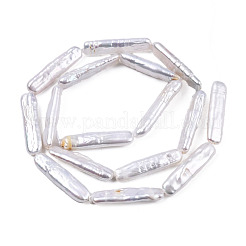 Натуральный жемчуг в стиле барокко PEAR-N021-14