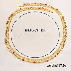 Богемный стиль винтаж ближневосточный железный бахрома талия плечевые цепи тело ZD1645
