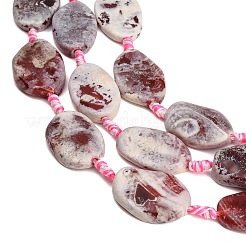 Naturelles feu crépitent agate perles brins&nbsp;GG-CBAE0EB-04B