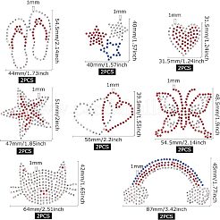 Утюг на наклейках DIY-FG0001-60