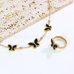 Damenarmbänder und Ringe aus Edelstahl&nbsp;NS6611
