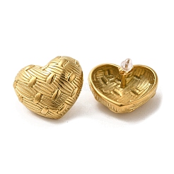 Серьги-гвоздики из нержавеющей стали 304 EJEW-Q796-04G