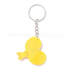 Мультяшный пластиковый брелок из пвх KEYC-F035-01A