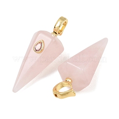 Naturelle quartz rose a pendentifs&nbsp;GG-CBA19F2-02G-05