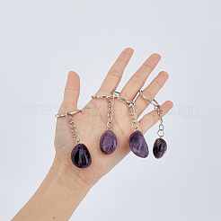 Натуральный аметист брелок&nbsp;G-DC0001-25