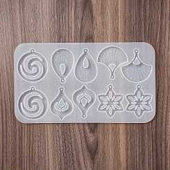 Силиконовые Молды для кулонов «сделай сам»&nbsp;LS-SIMO-H008-03