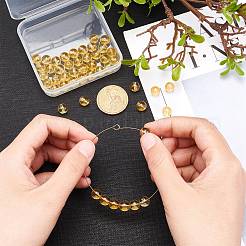 Природный цитрин бисер нитей G-AR0001-74