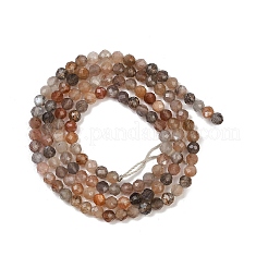 Натуральный персиковый лунный камень G-RM241221-B16