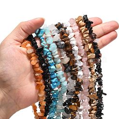 Чип драгоценный камень бисер нитей cmешиваются M-F001