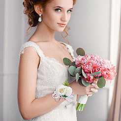 2шт шелковый корсаж на запястье AJEW-CP0001-51B