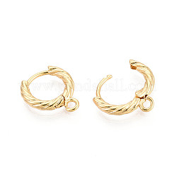 Латунная фурнитура для хооп серег KK-N263-128G