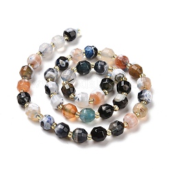 Природные пожары агат бисер нитей G-I338-03