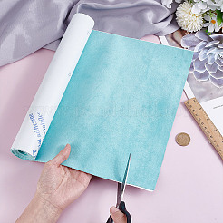 Самоклеющаяся замшевая ткань&nbsp;DIY-WH0899-52B