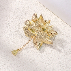 Эмалевая булавка лотос PW-WG24B92-01