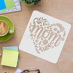 Modelli di stencil per pittura da disegno riutilizzabili in plastica&nbsp;DIY-WH0172-388