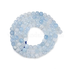 Природные Аквамарин бисер нитей G-L625-B02-4x4mm