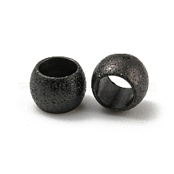 201 текстурированная бусина из нержавеющей стали&nbsp;STAS-P108-05B-02