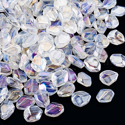 100 pz perline di vetro trasparente per placca&nbsp;GLAA-TA0003-90B