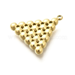 Pendentifs en acier inoxydable 304 avec placage ionique (IP)&nbsp;STAS-C115-01A-G