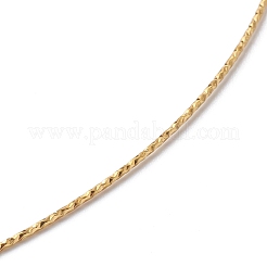 Fabbricazione di braccialetti scorrevoli in ottone/collane bolo&nbsp;X-NJEW-Z011-04G