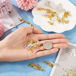 32 комплект 16 стиля латунных магнитных застежек KK-KS0001-28