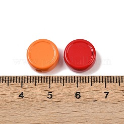 Краска для запекания непрозрачные акриловые бусины OACR-F014-06