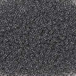 TOHOラウンドシードビーズ  日本製シードビーズ  （344fm）ブラックライニングクリスタルマット  11/0  2.2mm  穴：0.8mm  約5555個/50g&nbsp;SEED-XTR11-0344FM