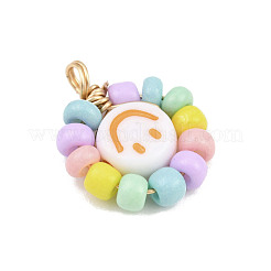 Подвески из стекла и акрила&nbsp;PALLOY-JF04485