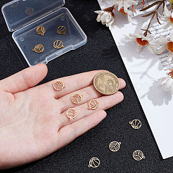 12шт 2 стиля подвески из нержавеющей стали&nbsp;STAS-ME0002-87