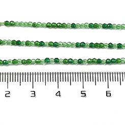 Прозрачные стеклянные бусины&nbsp;X-GLAA-H027-01G