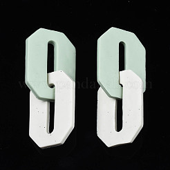 Handgefertigte Verbindungsringe aus Fimo&nbsp;CLAY-N010-033-04