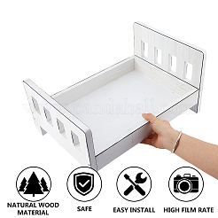 Cama de accesorios para fotografía de recién nacidos hecha de fibra de polietileno&nbsp;DIY-WH0899-952A