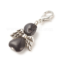 Подвесные украшения из окрашенной синтетической бирюзы&nbsp;HJEW-JM00672-01