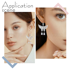 14 шт. фурнитура для сережек из нержавеющей стали 304 STAS-BBC0004-17