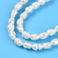 Нити из натурального культивированного пресноводного жемчуга PEAR-N012-02X-01